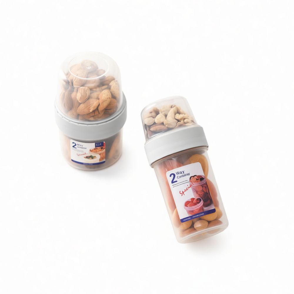Baby Food Jars With Lids - Caixa portátil de dupla camada para