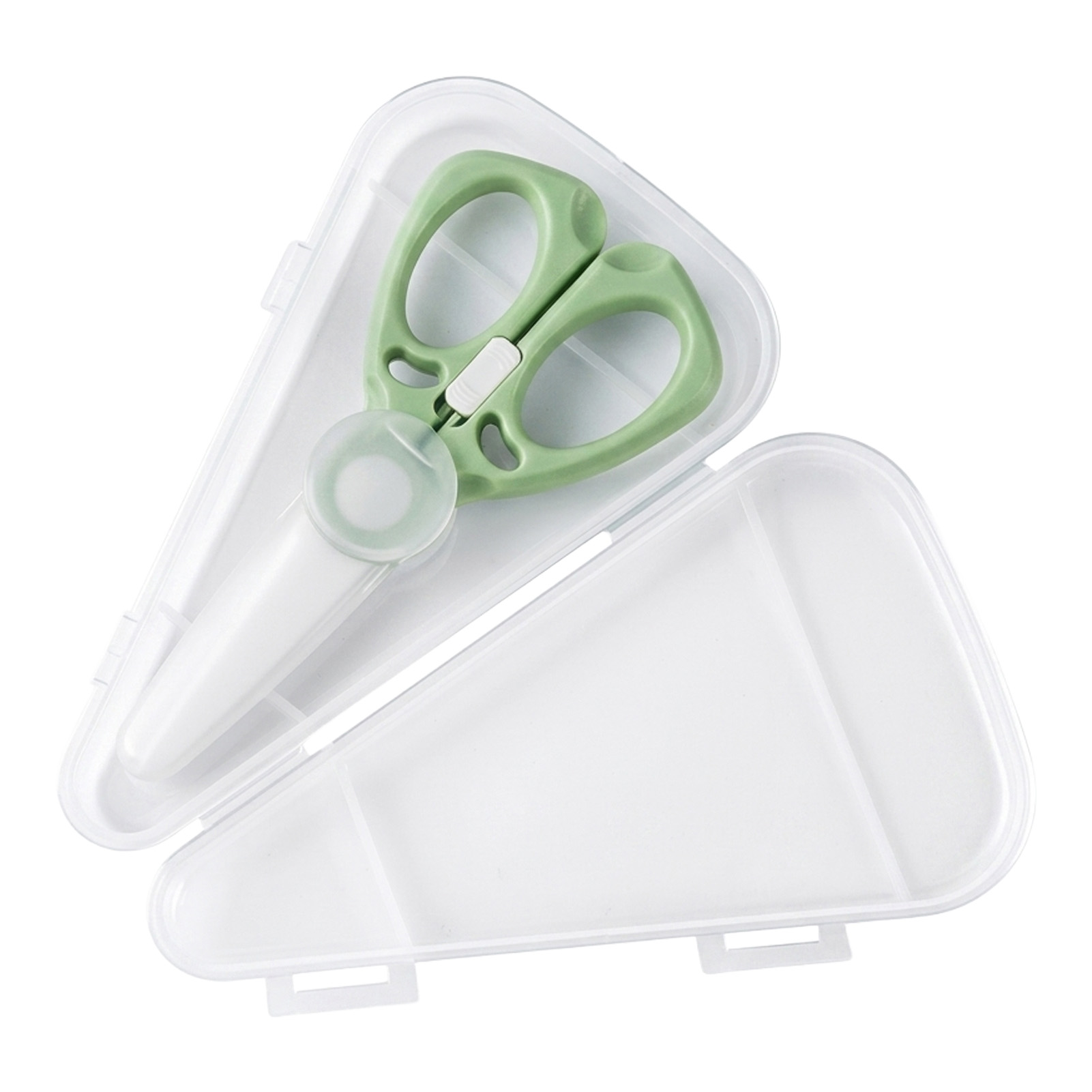 Baby Food Scissors - Tesoura de Cerâmica Portátil para Alimentos,