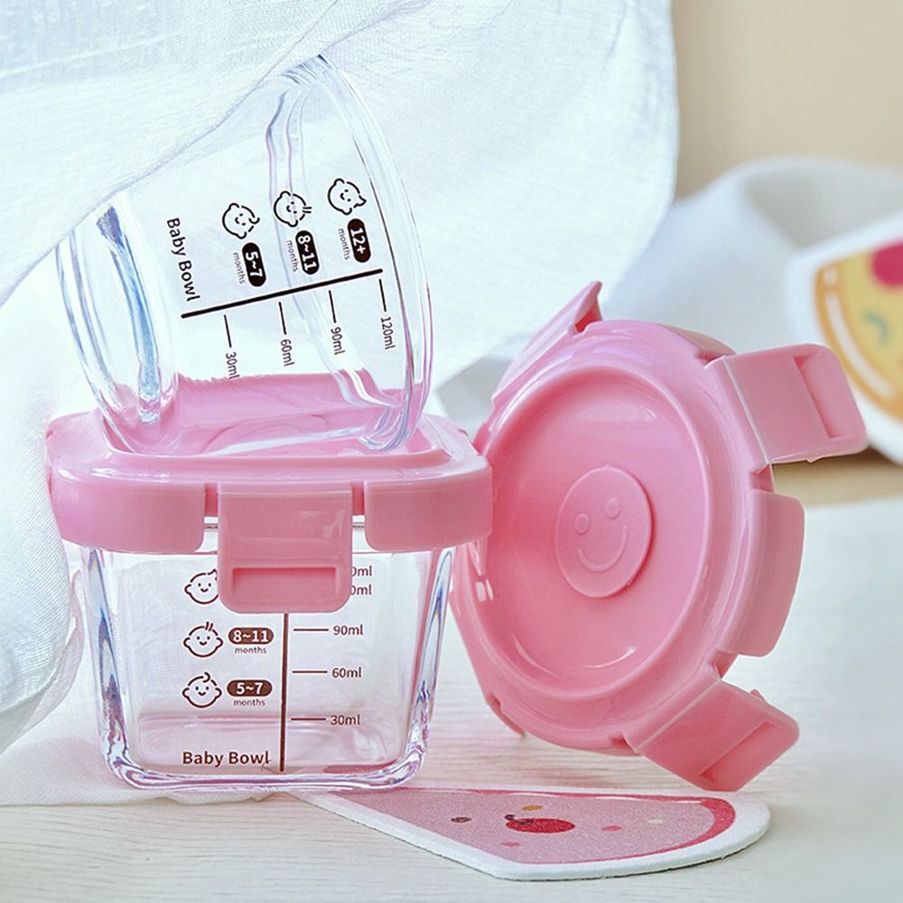 Baby Food Jars With Lids - Caixa De Armazenamento De Alimentos De