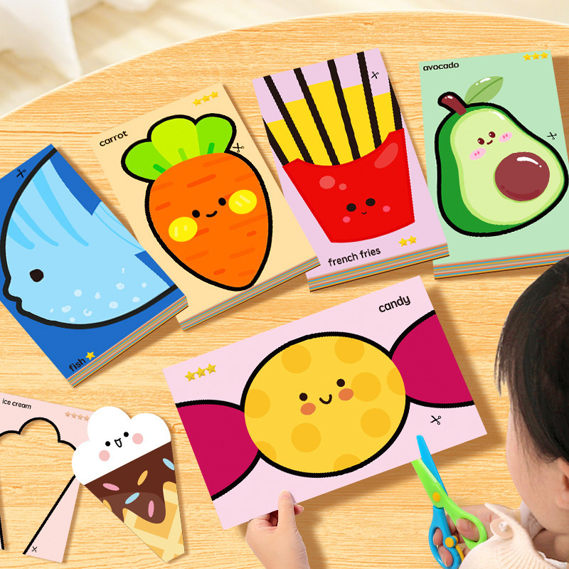Baby Food Scissors - Recortes de Papel Feitos à Mão,
