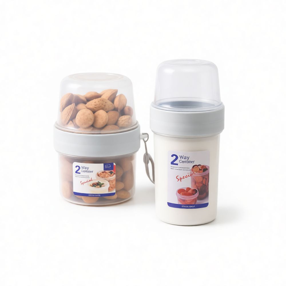Caixa portátil de dupla camada - Baby Food Jars With Lids avaliação e preço