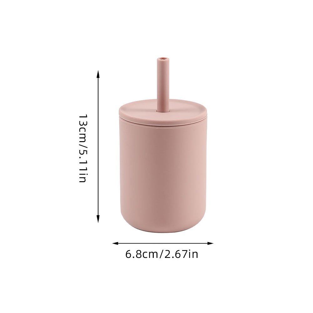 Copo com canudo de silicone pa - Baby Food Jars With Lids avaliação e preço