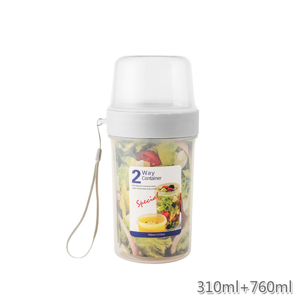 Recipiente portátil de dupla c - Baby Food Jars With Lids avaliação e preço