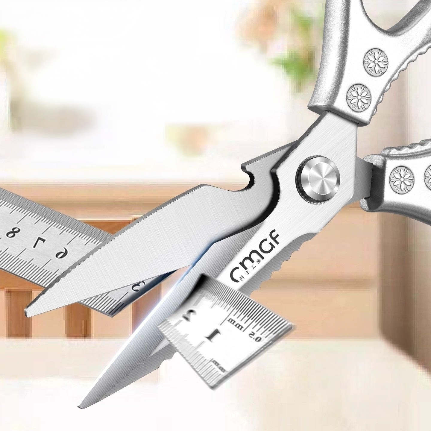 Tesoura de Cozinha Multifuncio - Baby Food Scissors avaliação e preço
