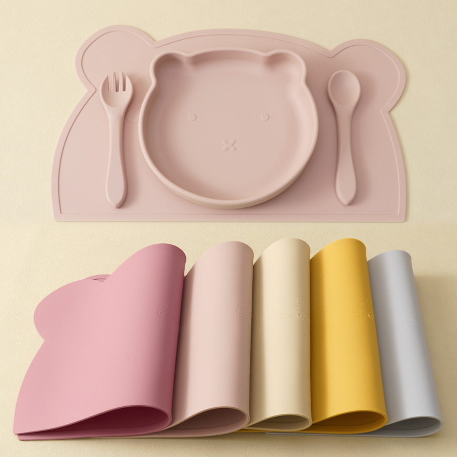 Bpa livre 4 pçs silicone crian - Baby Food Menu avaliação e preço