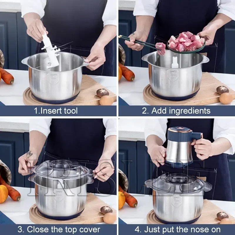 Moedores de Carne Elétricos de - Baby Food Vegetables avaliação e preço