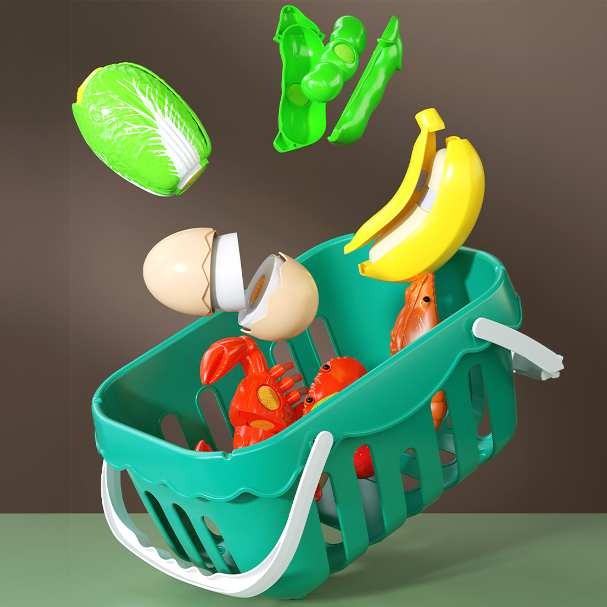 Corte de brinquedos de comida, - Baby Food Vegetables avaliação e preço