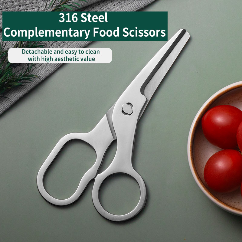 Tesoura para Alimentos de Bebê - Baby Food Scissors avaliação e preço